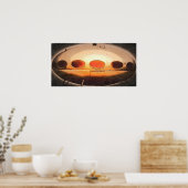 Raumschiff Poster (Küche)