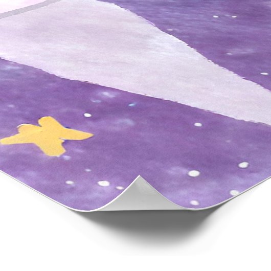 Raumschiff Poster (Ecke)