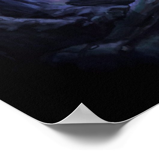 Raumschiff Poster (Ecke)