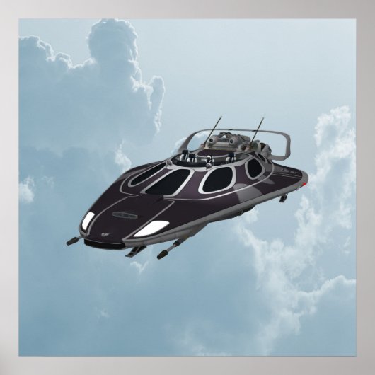 Raumschiff Poster (Vorne)