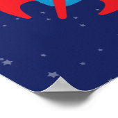 Raumschiff Poster (Ecke)