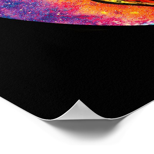 Raumschiff Poster (Ecke)