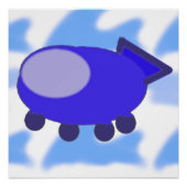 Raumschiff Poster (Vorderseite)