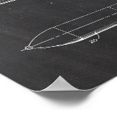 Raumschiff Poster (Ecke)