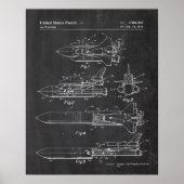 Raumschiff Poster (Vorne)