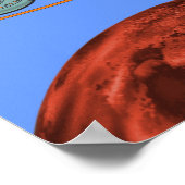 Raumschiff Poster (Ecke)