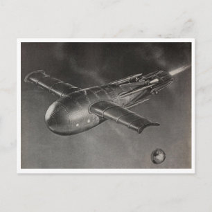 "Raumschiff" Postkarte