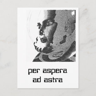 Raumschiff Postkarte