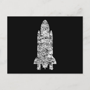 Raumschiff Postkarte