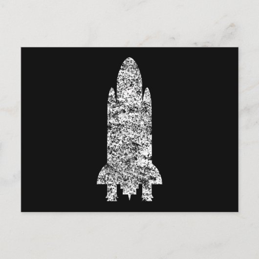 Raumschiff Postkarte (Vorderseite)