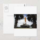 Raumschiff Postkarte (Vorne/Hinten)