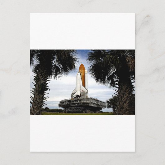Raumschiff Postkarte (Vorderseite)
