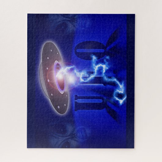 Raumschiff Puzzle (Vertikal)