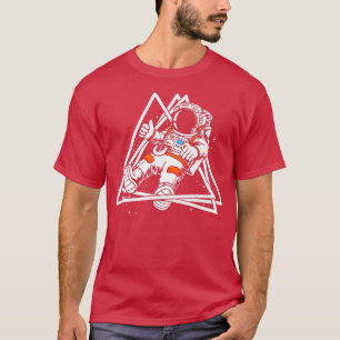 Raumschiff-Raketenplaneten des Astronauten Univers T-Shirt