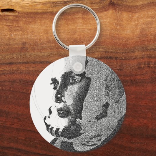 Raumschiff Schlüsselanhänger (Vorderseite)