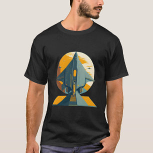 Raumschiff-Science Fiction T-Shirt