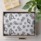 Raumschiff Seidenpapier (Geschenk)