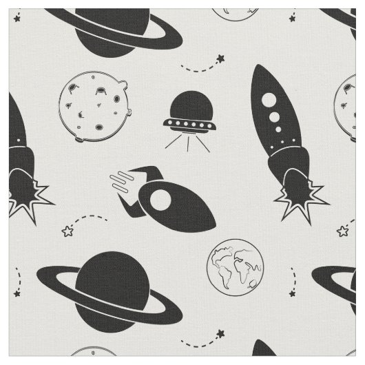 Raumschiff Stoff (Nahaufnahme)