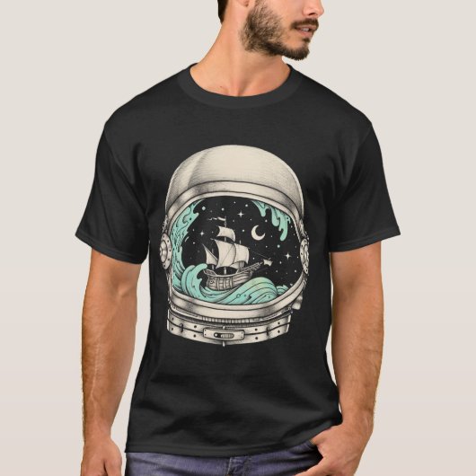 Raumschiff T-Shirt (Vorderseite)