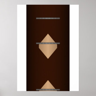 Raumschiff Tempel Teppich Poster