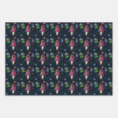 Raumschiff | UFO Alien Astronaut Birthday Geschenkpapier Set (Vorderseite 3)