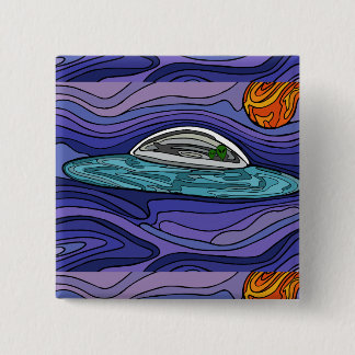 Raumschiff UFO Alien UAP paranormal Button
