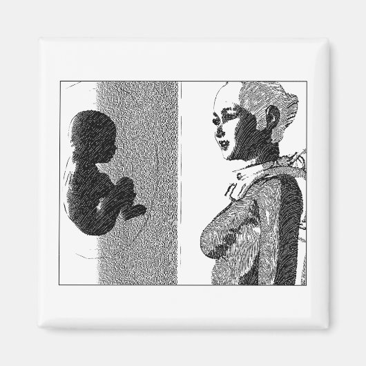 Raumschiff und Baby Magnet (Vorne)