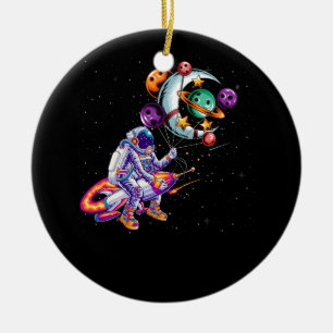 Raumschiffe der Astronauten im Handbetrieb Keramik Ornament