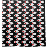 Raumschiffe Duschvorhang (Vorderseite)