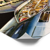 Raumschiffe Poster (Ecke)