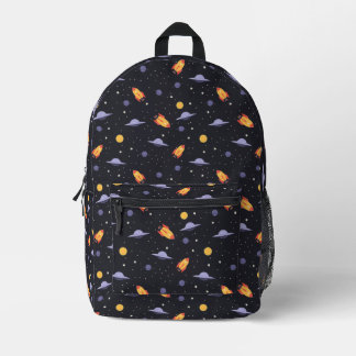 Raumschiffe Raumschiffe Galaxy Cosmo Cool Bedruckter Rucksack