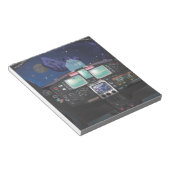 Raumschiffkonsole Notizblock (angewinkelt)