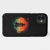 RAUMSCHUTZ VINTAG Case-Mate iPhone HÜLLE (Rückseite (Horizontal))
