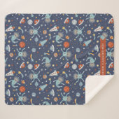 RaumSloths - individueller Name Sherpadecke (Vorderseite (Horizontal))