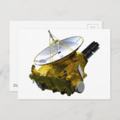 Raumsonde New Horizons Postkarte (Vorne/Hinten)