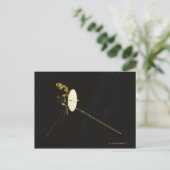 Raumsonde Postkarte (Stehend Vorderseite)