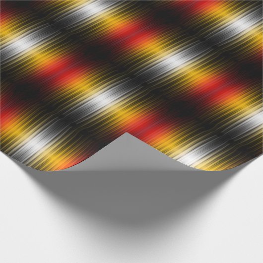 Raumsonde Wiedereintritt in Plasmabildschirme Geschenkpapier (Ecke)