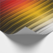 Raumsonde Wiedereintritt in Plasmabildschirme Geschenkpapier (Ecke)