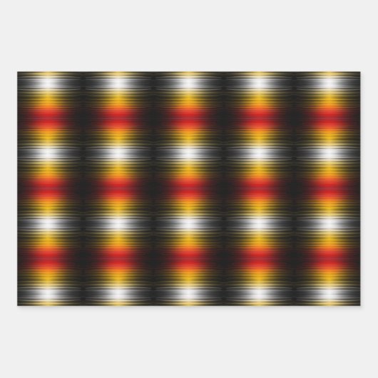 Raumsonde Wiedereintritt in Plasmabildschirme Geschenkpapier Set (Vorderseite 2)