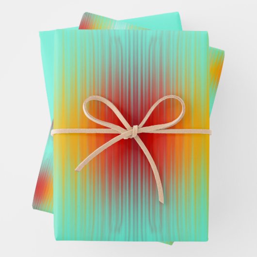 Raumsonden Wiedereintritt in die Plasmabildschirme Geschenkpapier Set (Beispiel)