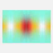 Raumsonden Wiedereintritt in die Plasmabildschirme Geschenkpapier Set (Vorderseite)