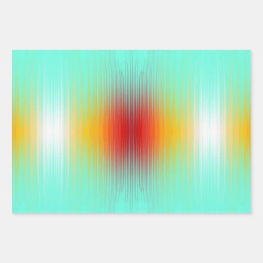 Raumsonden Wiedereintritt in die Plasmabildschirme Geschenkpapier Set (Vorderseite)