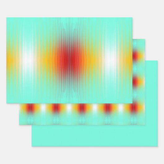 Raumsonden Wiedereintritt in die Plasmabildschirme Geschenkpapier Set (Set)