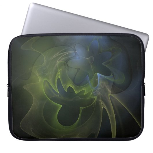 Raumspinne Laptopschutzhülle (Vorderseite)