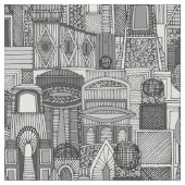 Raumstadtsonne Stoff (Nahaufnahme)