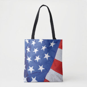 Raumstation Amerikanische Flagge Erdumlaufbahn Tasche