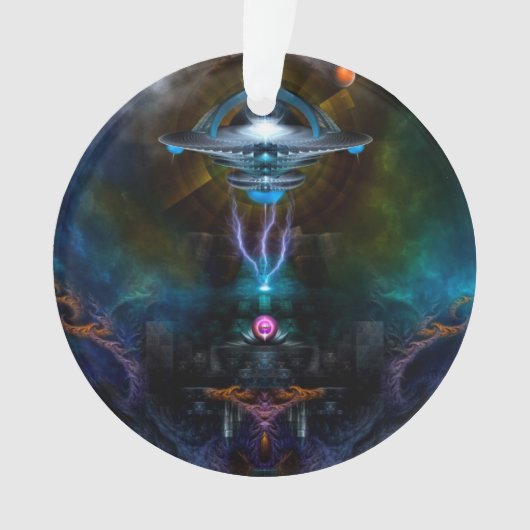 Raumstation Ansarilic Ornament (Vorderseite)