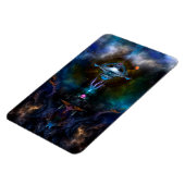 Raumstation Ansarious Foto Magnet (Linke Seite)