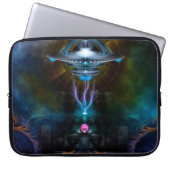 Raumstation Ansarious Laptop Sleeve (Vorderseite)