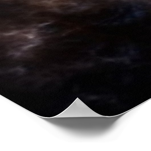 Raumstation Ansarious Wall Poster (Ecke)